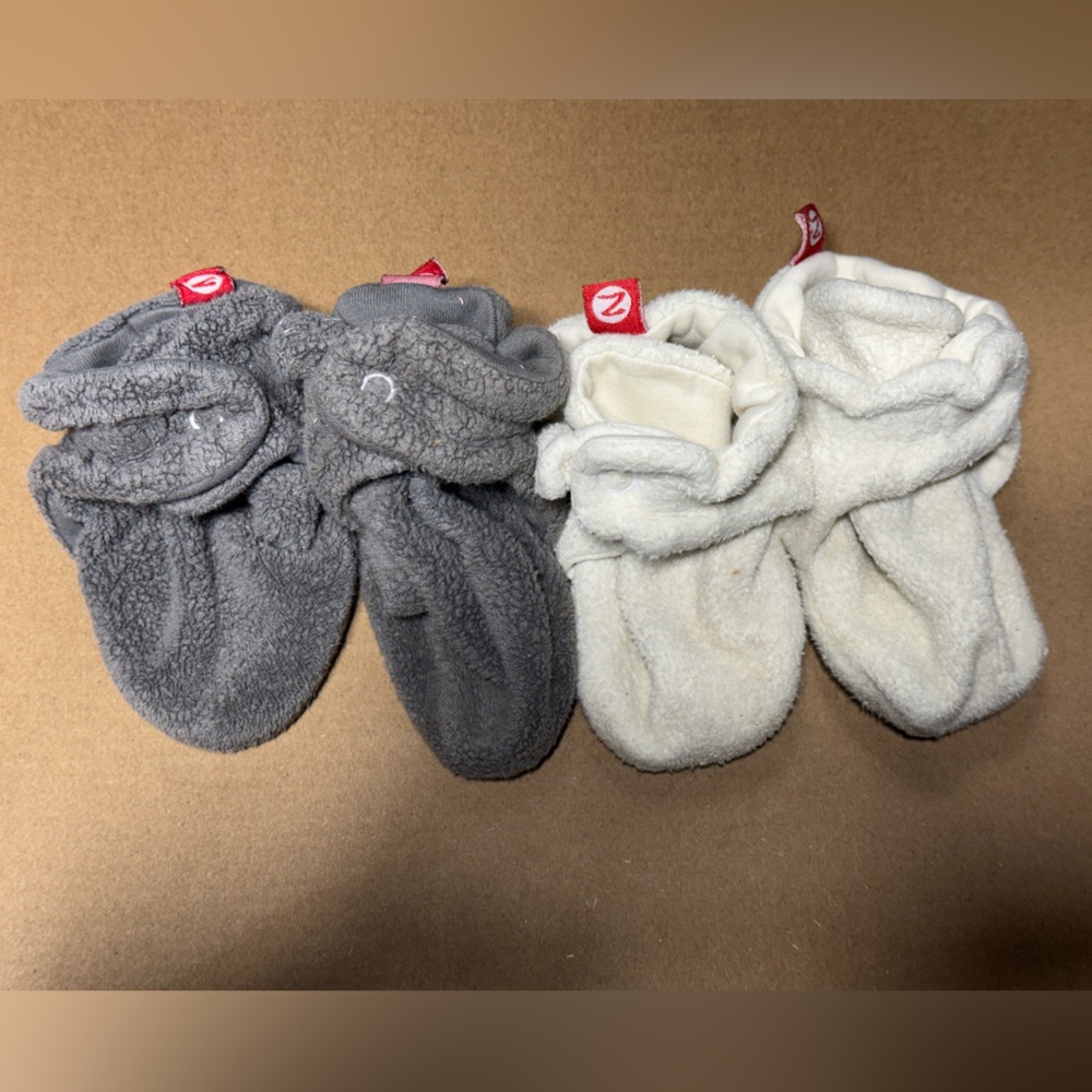 Zutano 6mo Fleece Booties